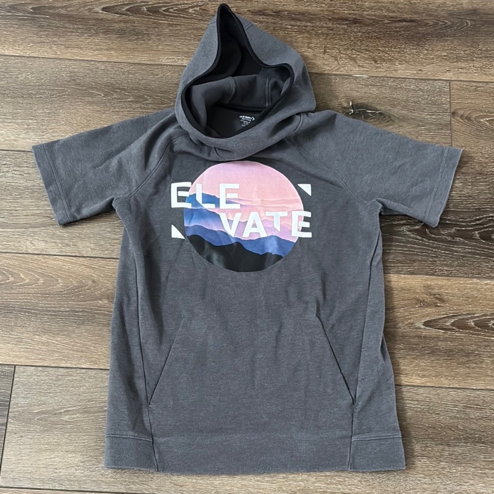 Graphic Print T-Shirt Hoodie